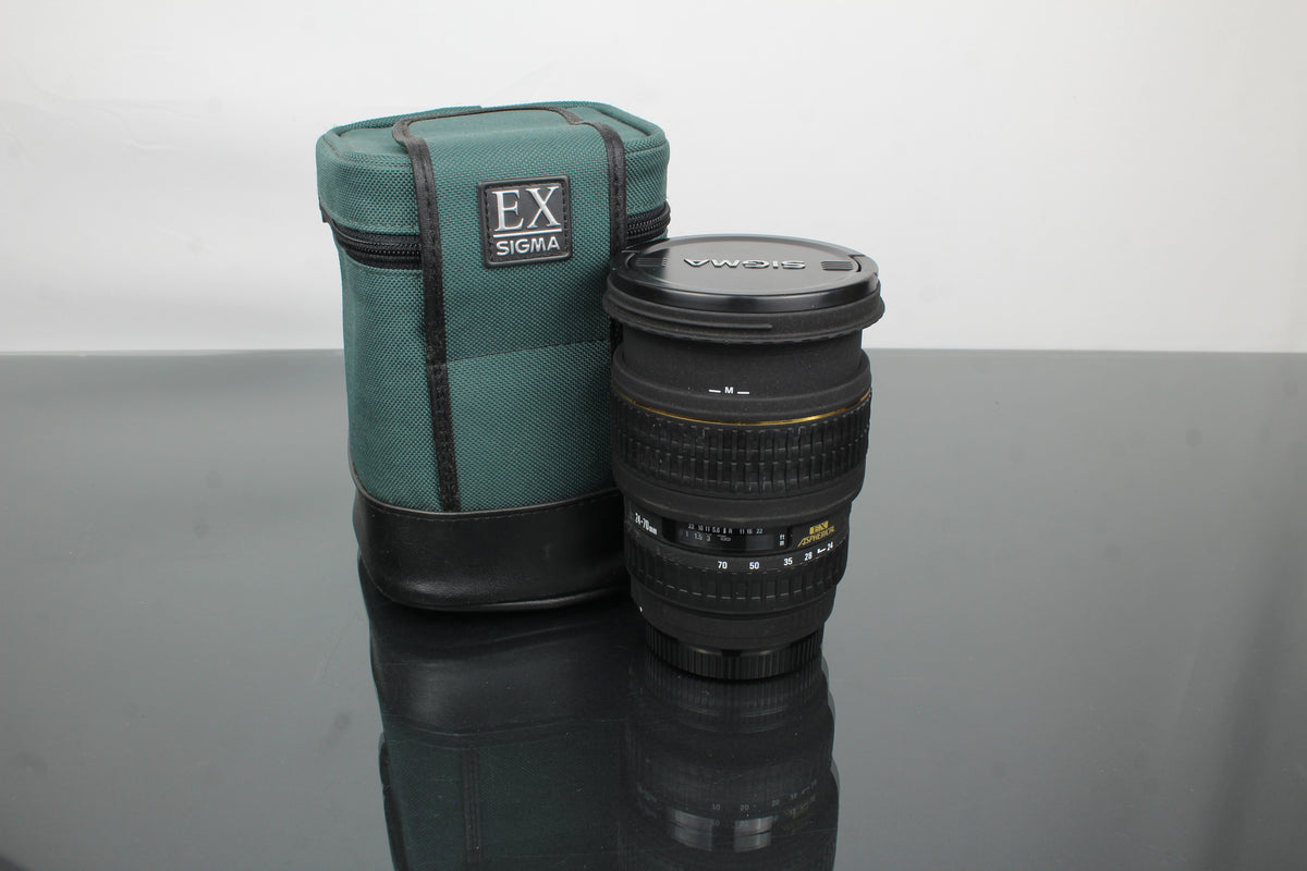 Sigma zoom EX DG 24-70mm 1:2.8 Canon EF mount