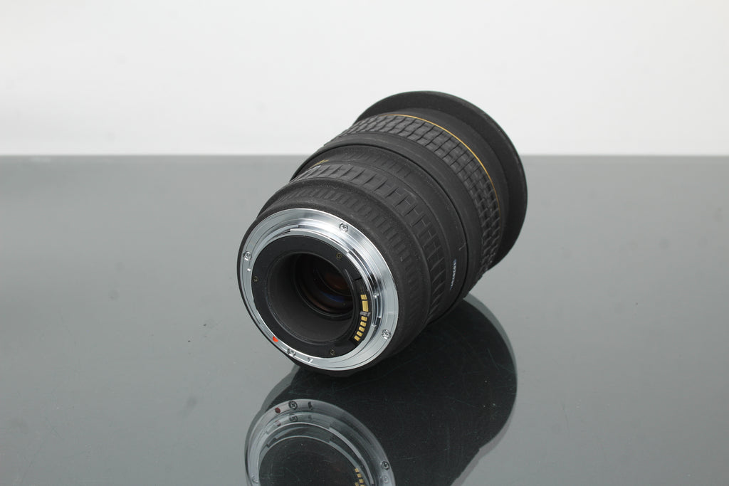 Sigma zoom EX DG 24-70mm 1:2.8 Canon EF kiinnitys