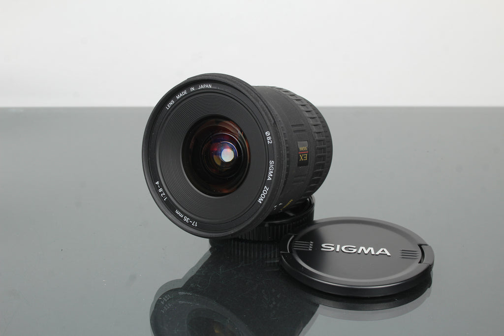 Sigma EX HSM 17-35mm 1:2.8-4 Canon EF -kiinnitys
