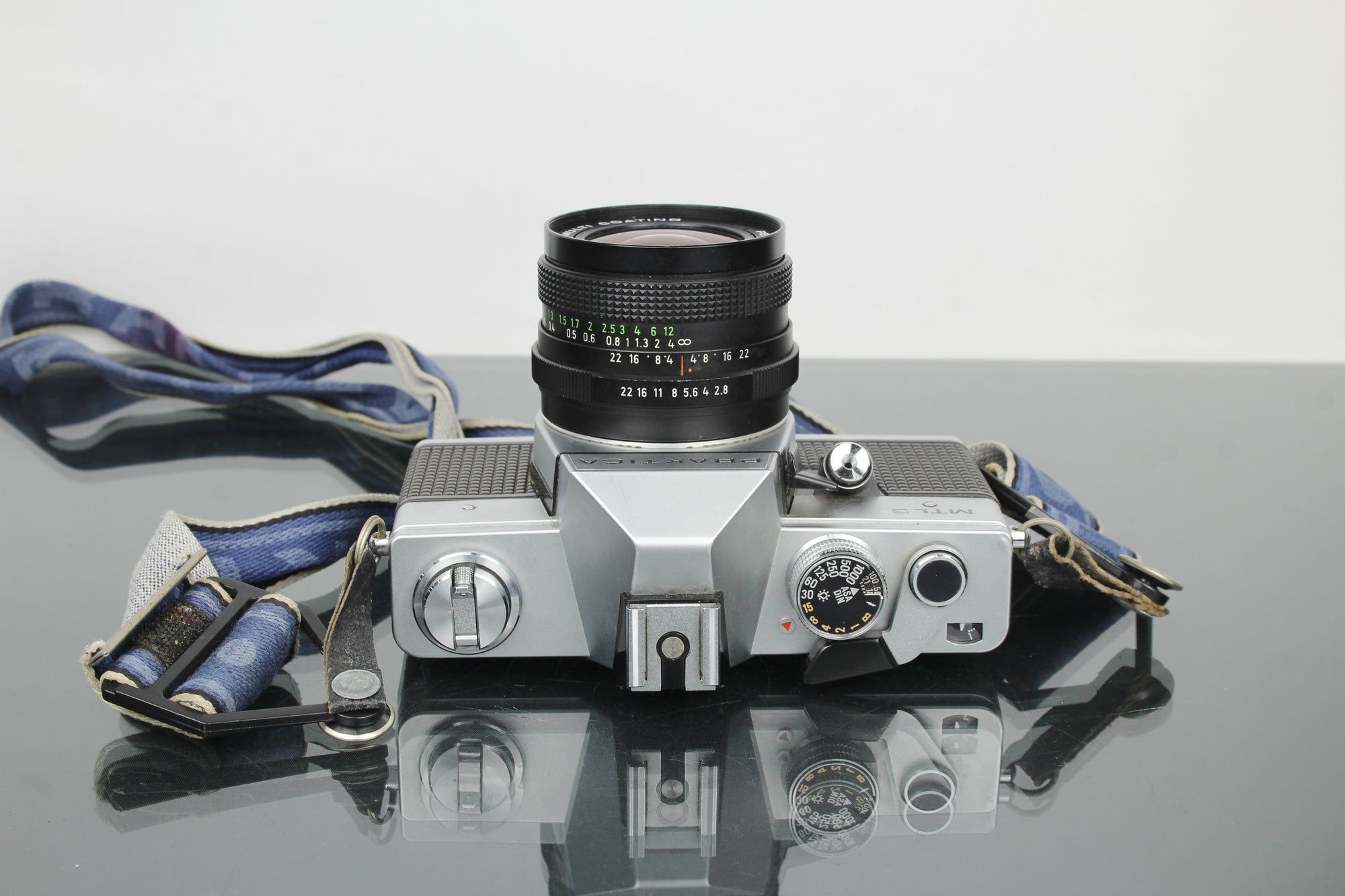 <tc>Praktica</tc> MTL 3 + Pentacon auto 2.8/29 M42 objektiivi