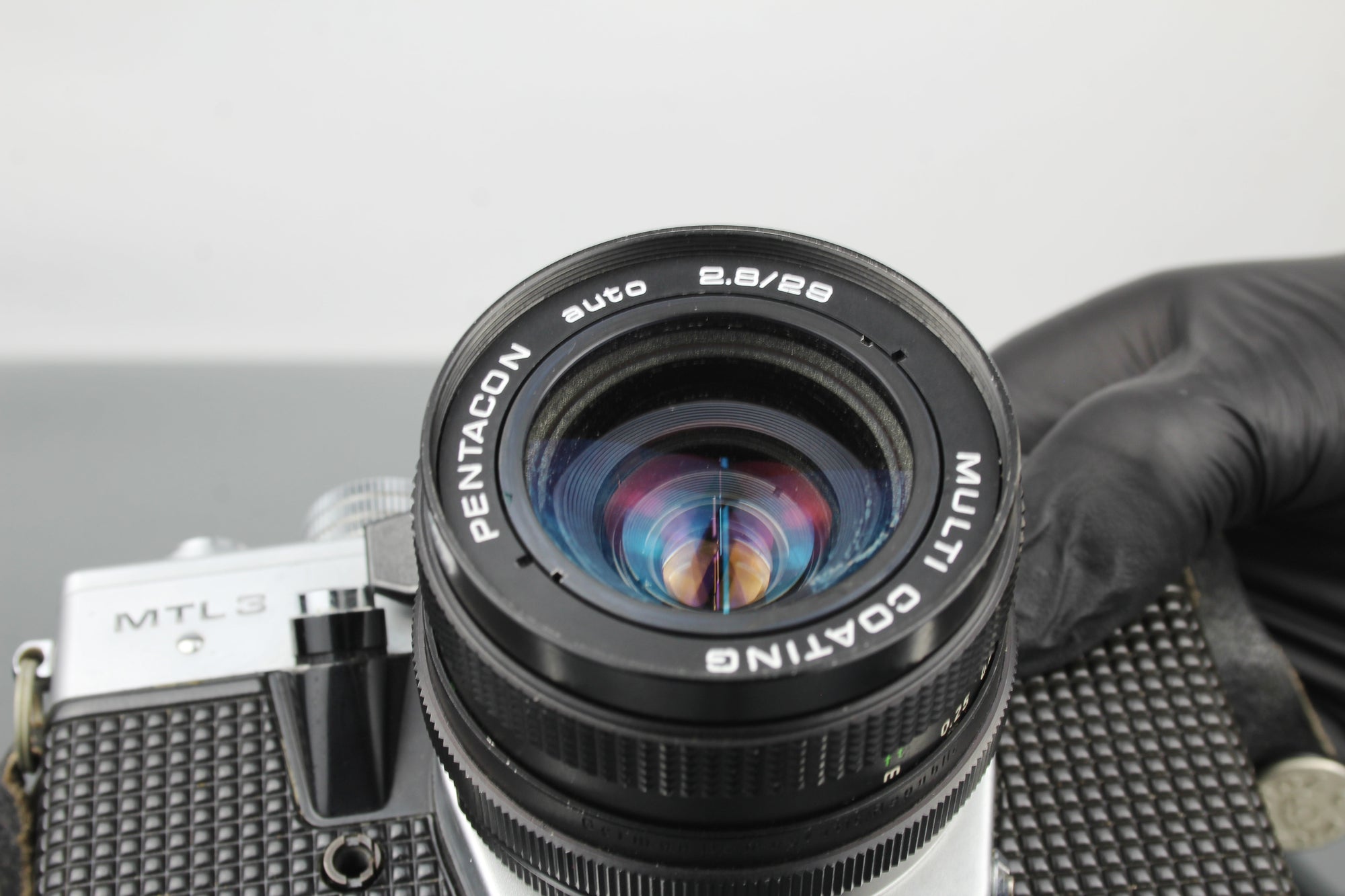 <tc>Praktica</tc> MTL 3 + Pentacon auto 2.8/29 M42 objektiivi