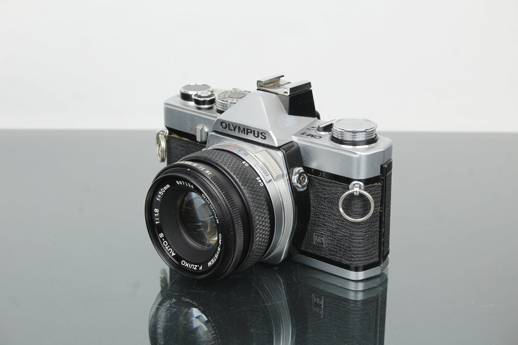 Olympus OM-1 + 50mm 1.8 Olympus objektiivi