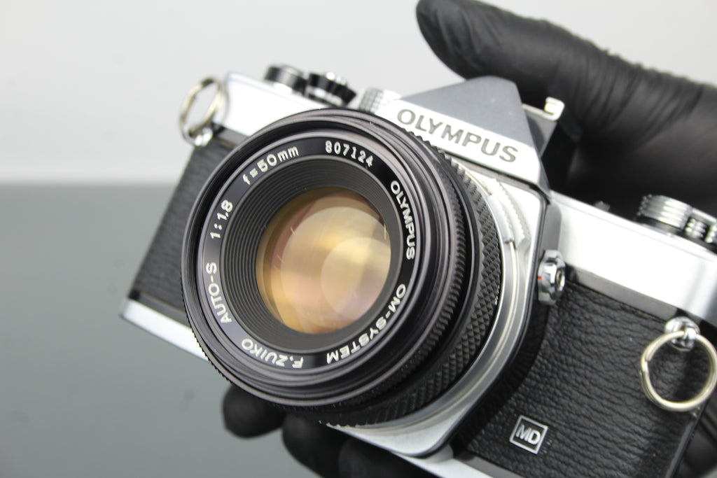 Olympus OM-1 + 50mm 1.8 Olympus objektiivi