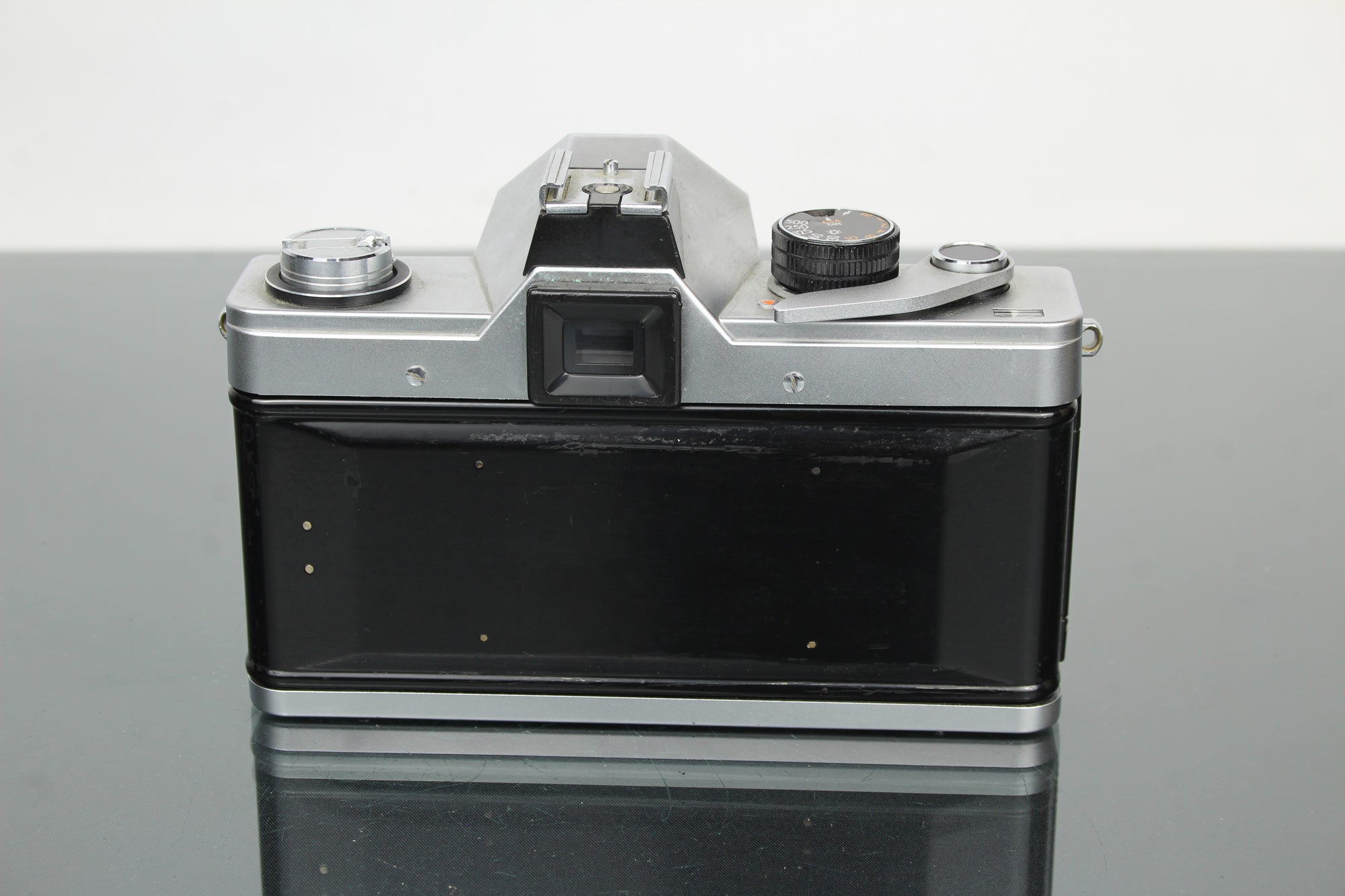 <tc>Praktica</tc> super TL2 + Pentacon sähköinen 50mm 1.8 M42 objektiivi