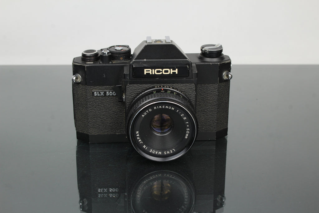 Ricoh SLX 500 + 50mm 2.8 Auto Rikenon objektiivi
