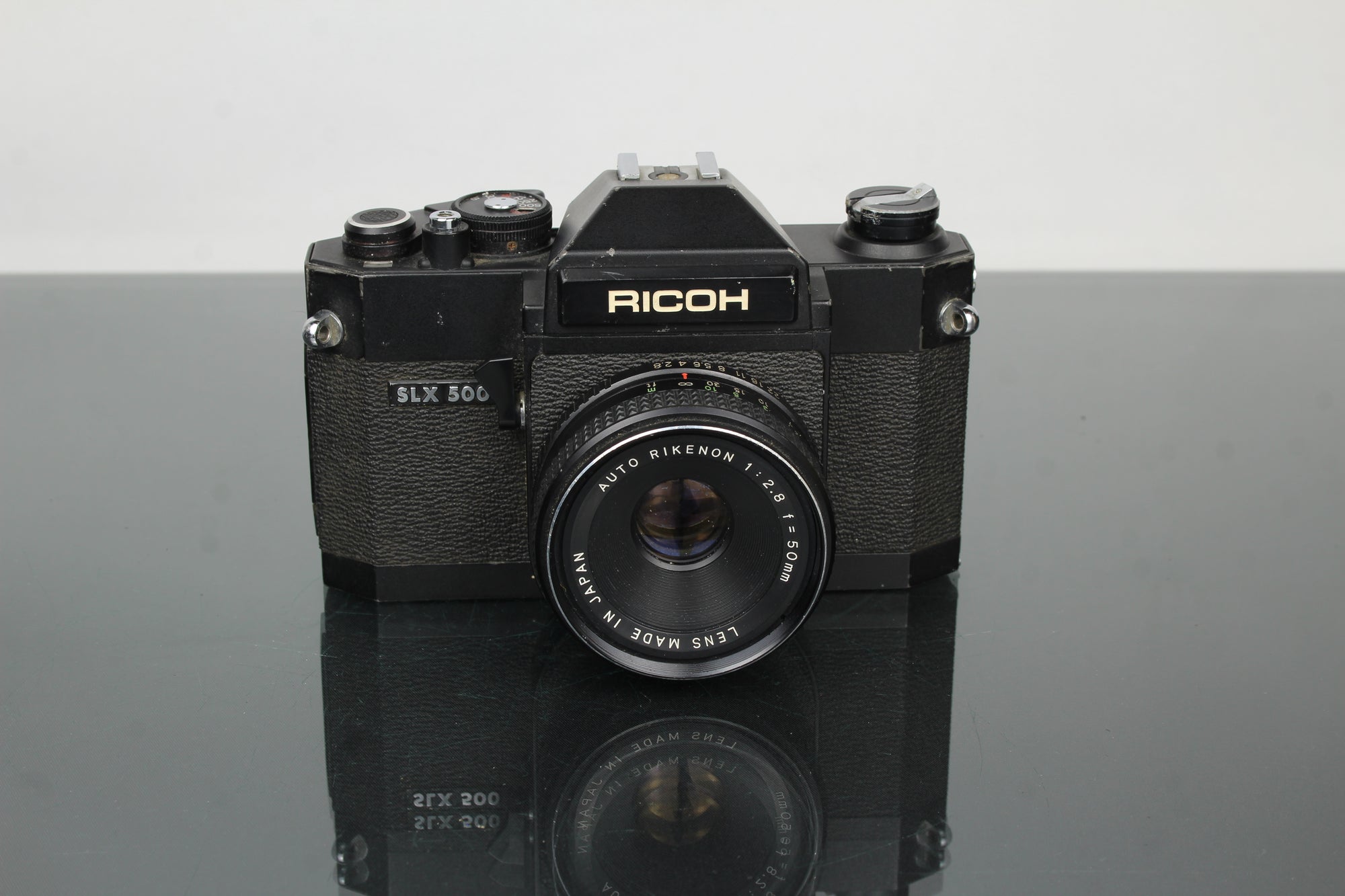 Ricoh SLX 500 + 50mm 2.8 Auto Rikenon objektiivi