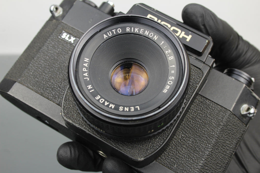 Ricoh SLX 500 + 50mm 2.8 Auto Rikenon objektiivi