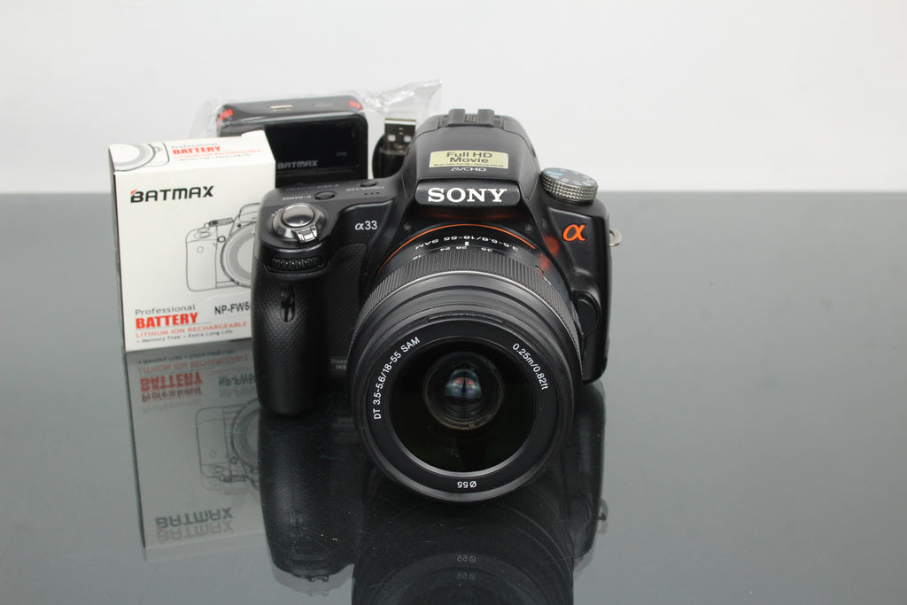 Sony SLT A33 + Sony DT 3.5-5.6/18-55 objektiivi