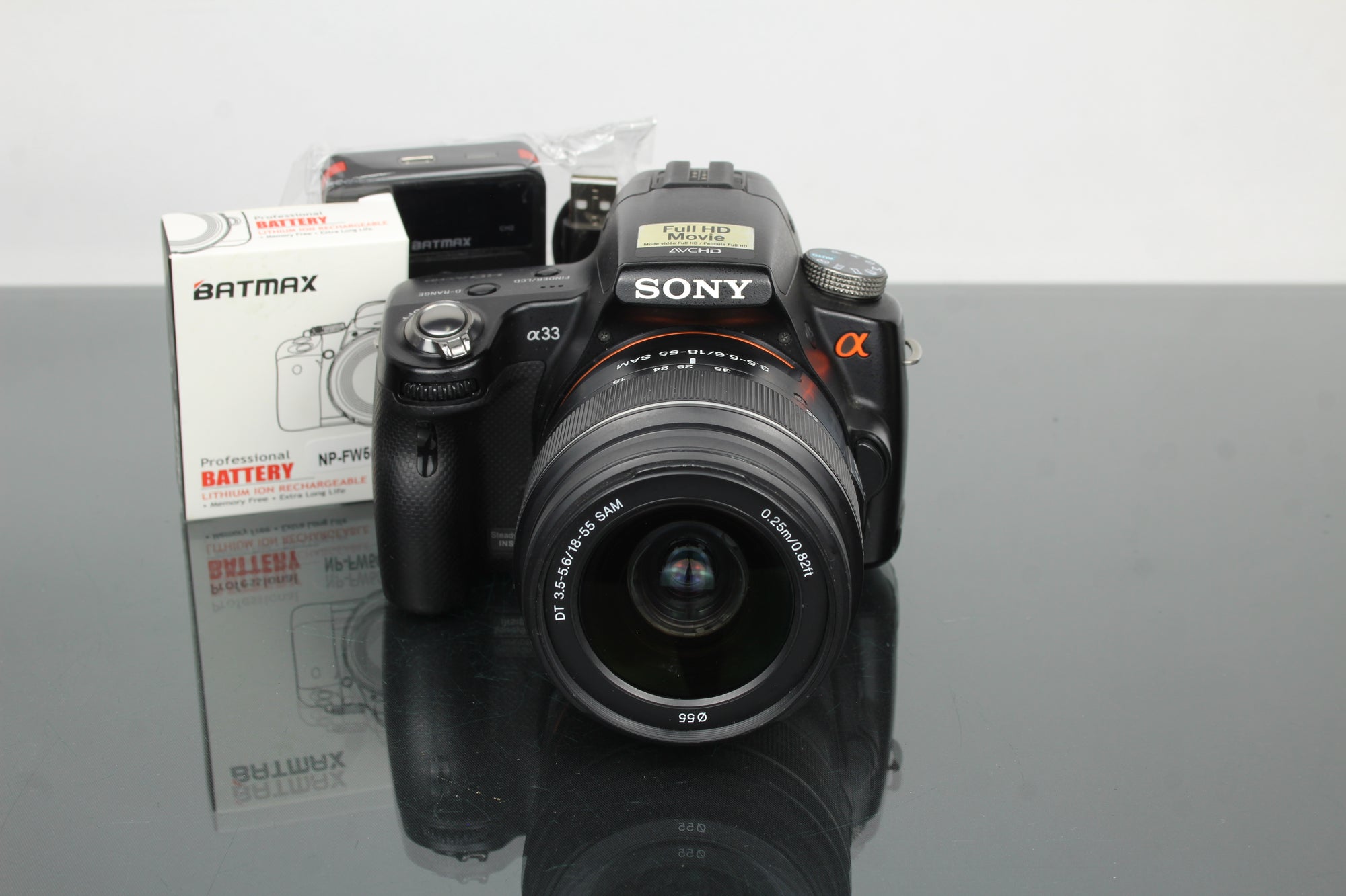 Sony SLT A33 + Sony DT 3.5-5.6/18-55 objektiivi
