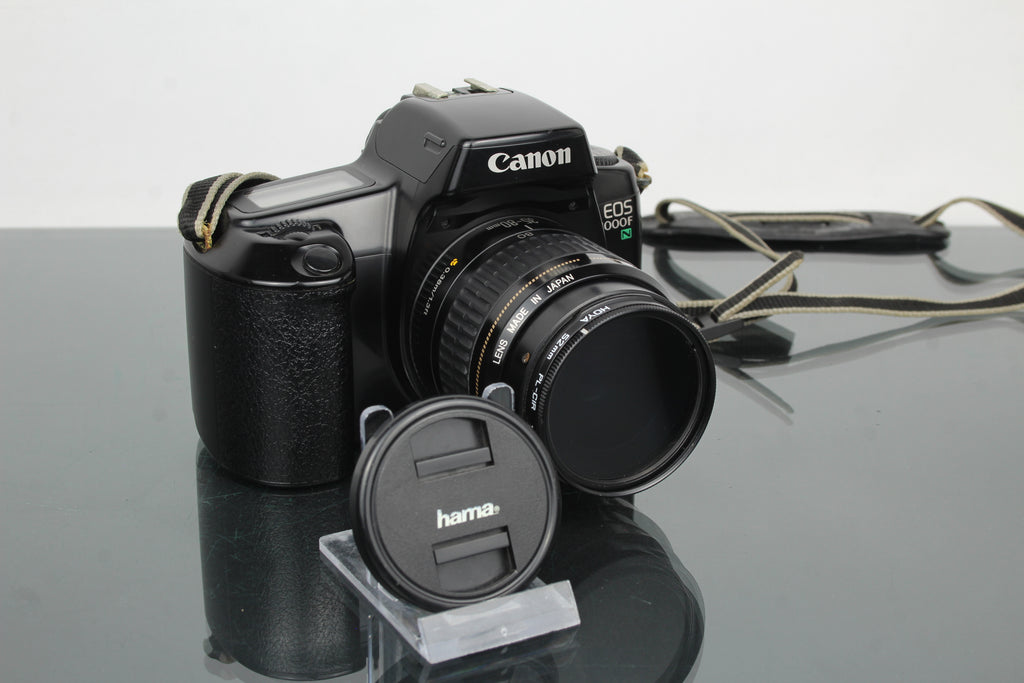 Canon EOS 1000f + 35-80mm 1:4-5.6 objektiivi