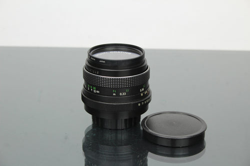 Pentacon auto 1.8/50 Monikerros M42 Kiinnitys objektiivi
