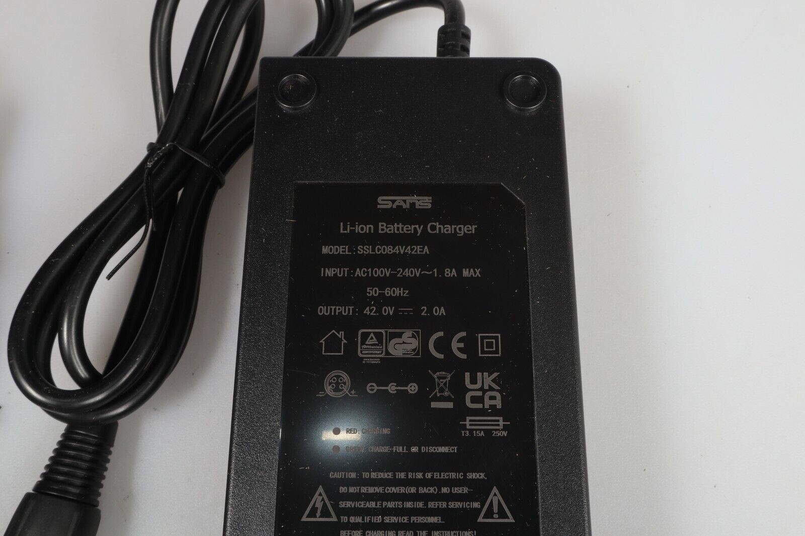 Sans SSLC084V42EA | E - Bike Battery Charger | EU Plug - Dutch|Thrift